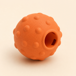 PowJoy orange treat ball